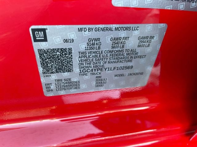 2020 Chevrolet Silverado 2500HD LTZ