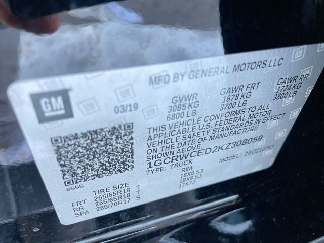 2019 Chevrolet Silverado 1500 LT