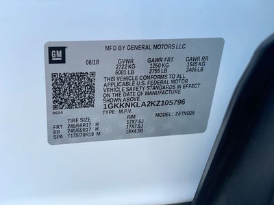 2019 GMC Acadia SLE-1