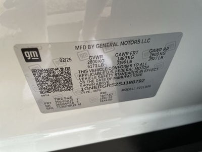 2025 Chevrolet Traverse LT 1LT