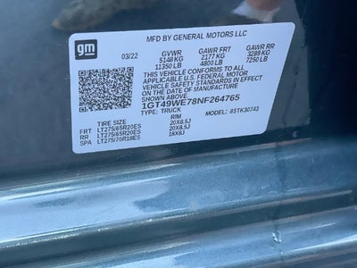 2022 GMC Sierra 3500HD Denali