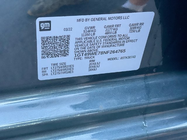 2022 GMC Sierra 3500HD Denali