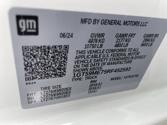 2024 GMC Sierra 2500HD SLE