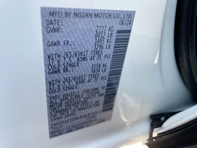 2024 Nissan Frontier SL