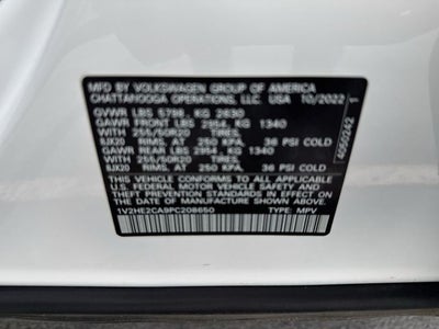 2023 Volkswagen Atlas Cross Sport 3.6L V6 SE w/Technology