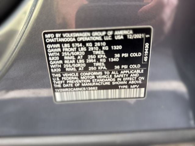 2022 Volkswagen Atlas SE w/Tech - Photo 26