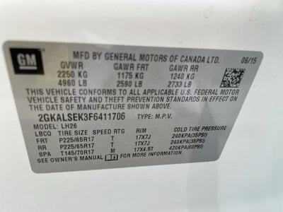 2015 GMC Terrain SLT-1