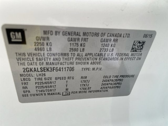 2015 GMC Terrain SLT-1