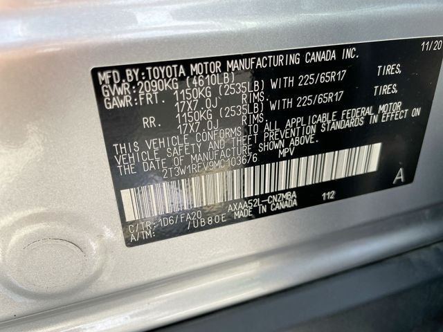 2021 Toyota RAV4 XLE