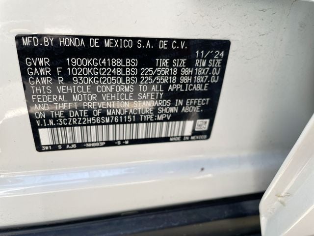 2025 Honda HR-V Sport
