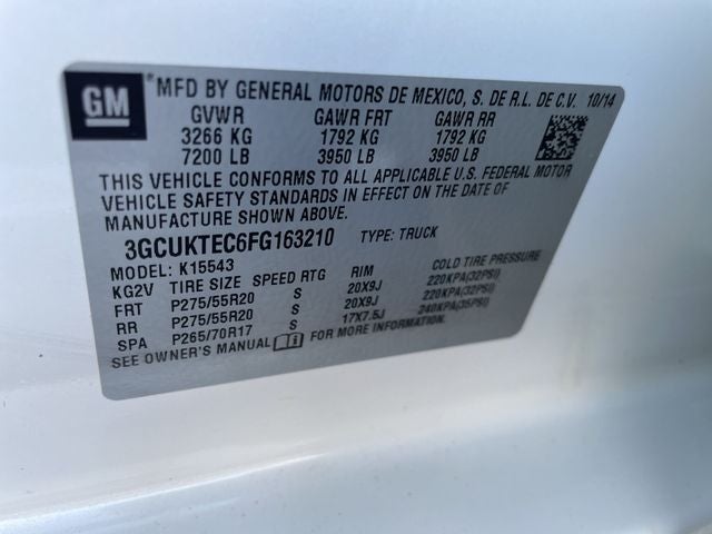 2015 Chevrolet Silverado 1500 High Country