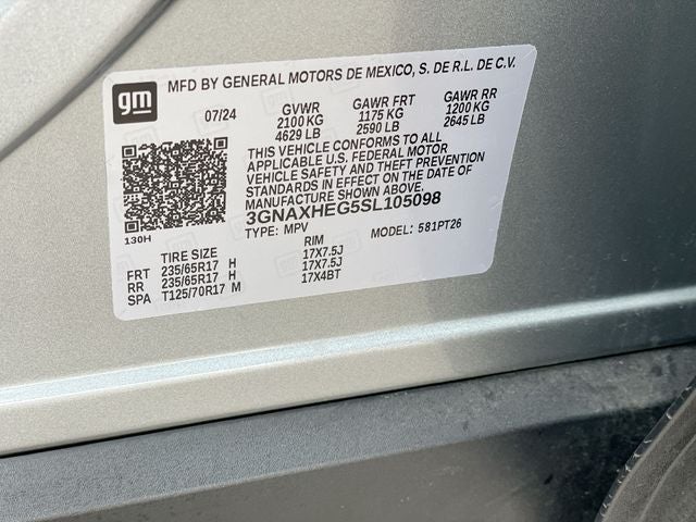 2025 Chevrolet Equinox LT