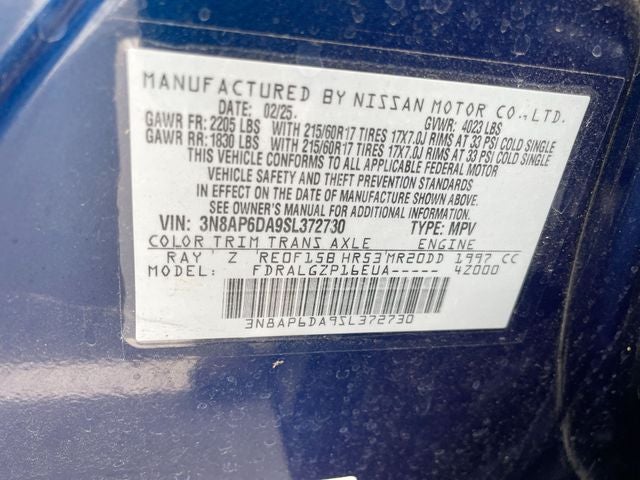 2025 Nissan Kicks SR