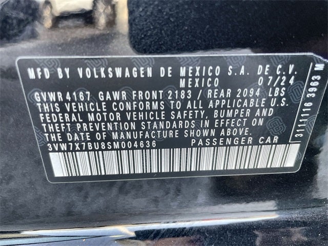 2025 Volkswagen Jetta 1.5T SE