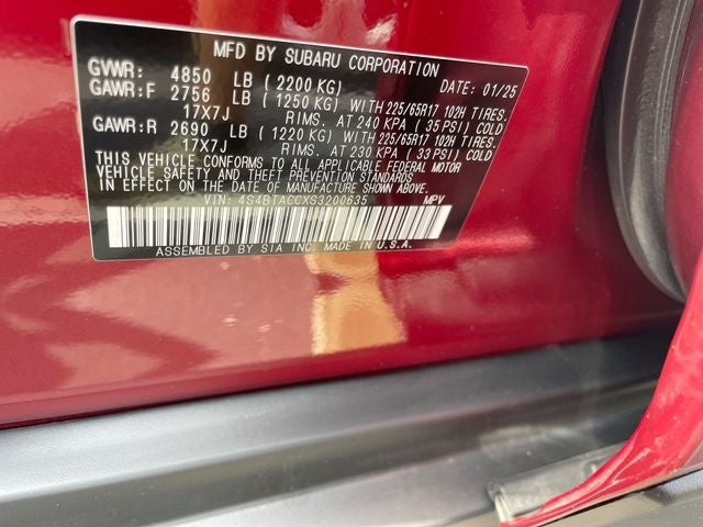 2025 Subaru Outback Premium