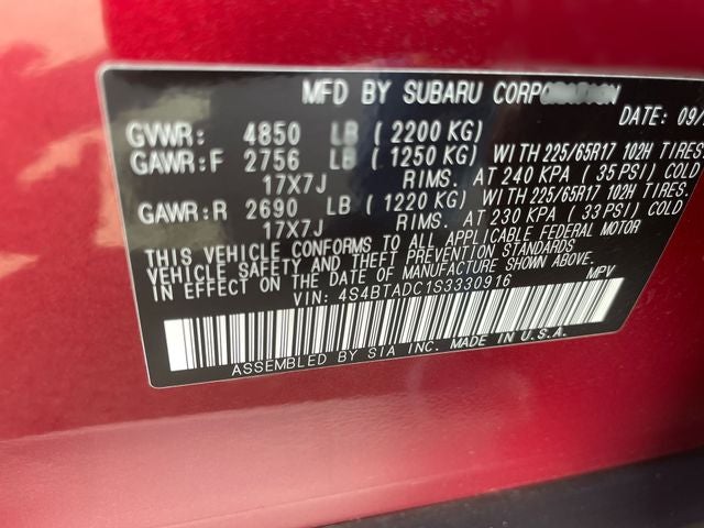 2025 Subaru Outback Premium