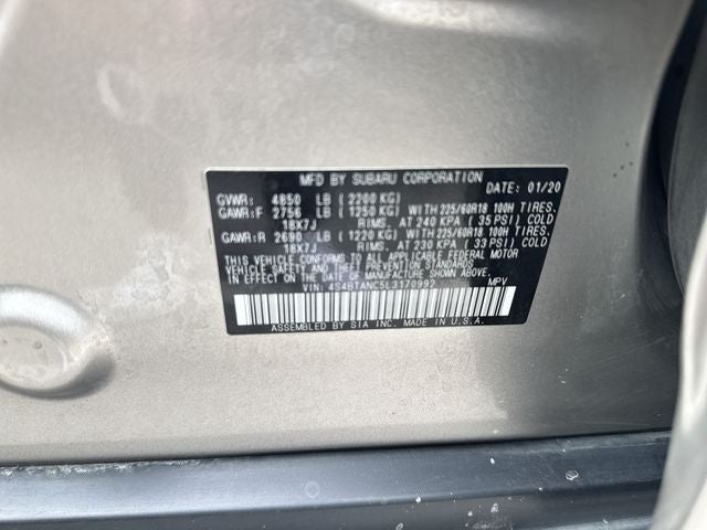 2020 Subaru Outback Limited