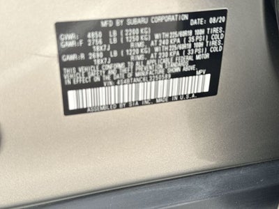 2020 Subaru Outback Limited