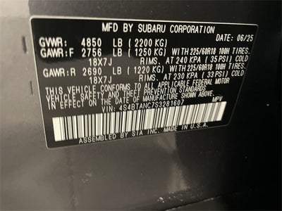 2025 Subaru OUTBACK Limited