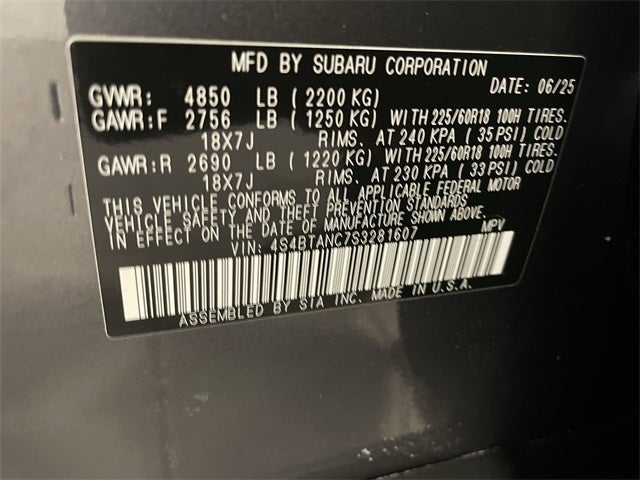 2025 Subaru OUTBACK Limited