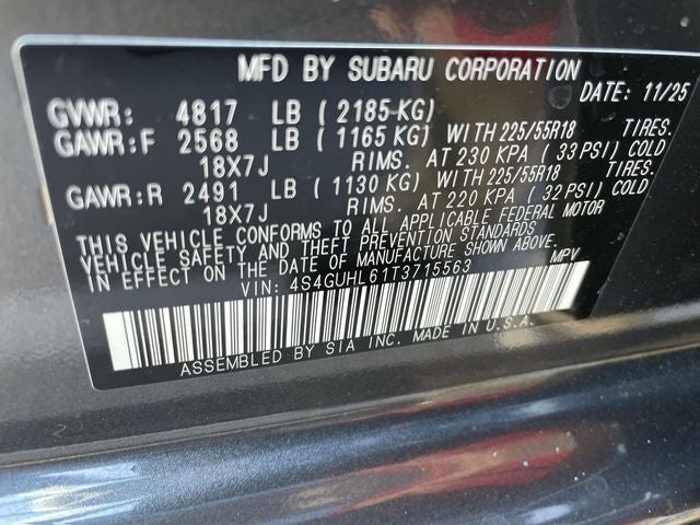 2026 Subaru Crosstrek Limited