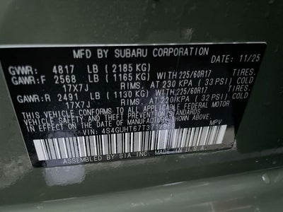 2026 Subaru Crosstrek Wilderness