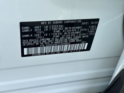 2026 Subaru Forester Base