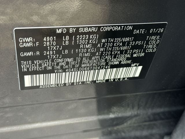 2026 Subaru Forester Premium