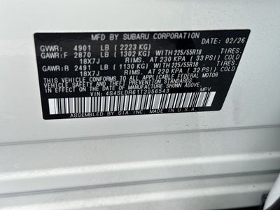 2026 Subaru Forester Limited