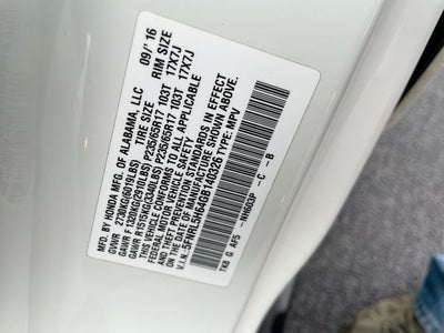 2016 Honda Odyssey EX-L