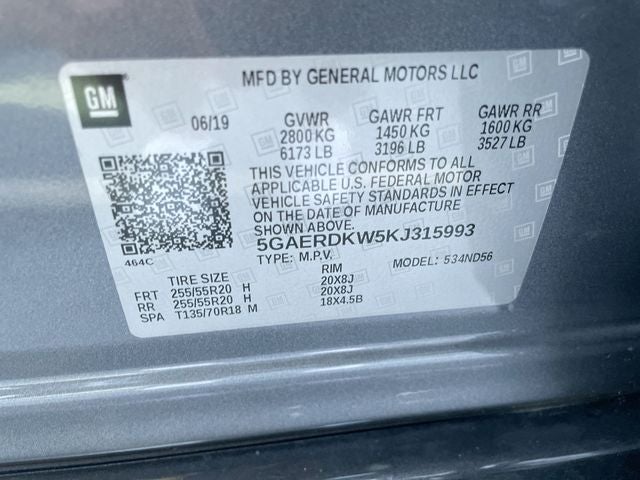 2019 Buick Enclave Avenir