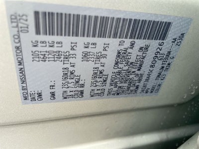 2025 Nissan Rogue SV