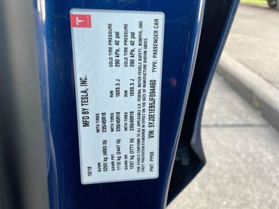 2018 Tesla Model 3 Long Range