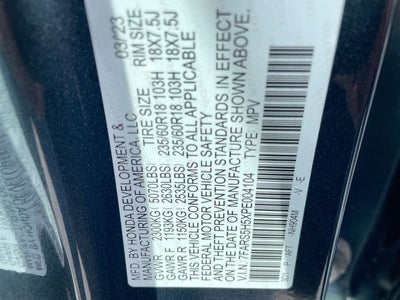 2023 Honda CR-V Hybrid Sport