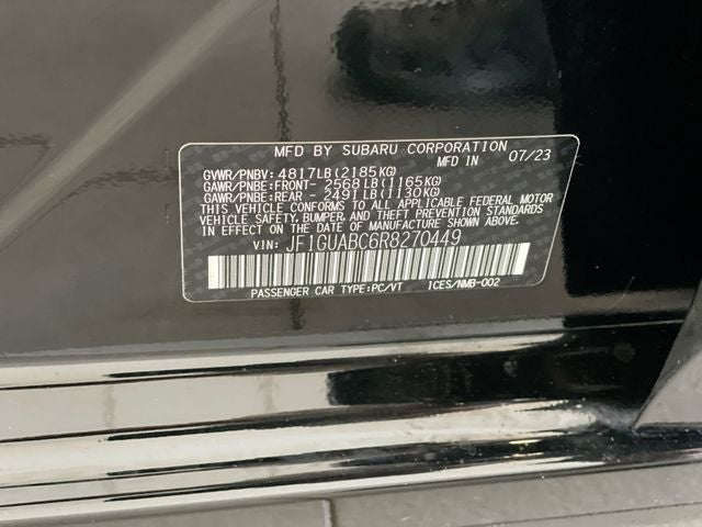 2024 Subaru Impreza Base