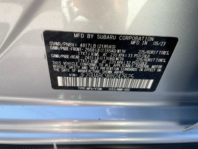 2024 Subaru Crosstrek Base