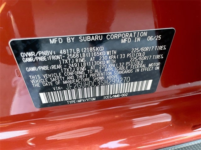 2025 Subaru Crosstrek Premium