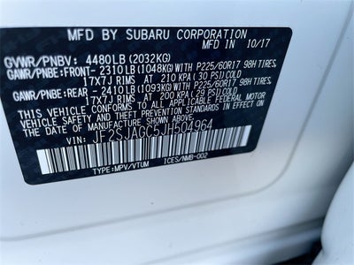 2018 Subaru Forester 2.5i Premium