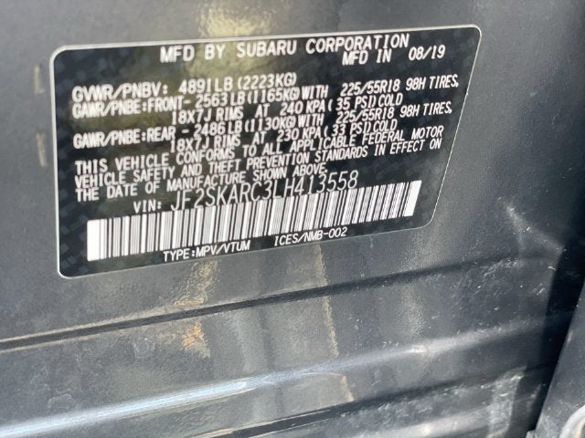 2020 Subaru Forester Sport