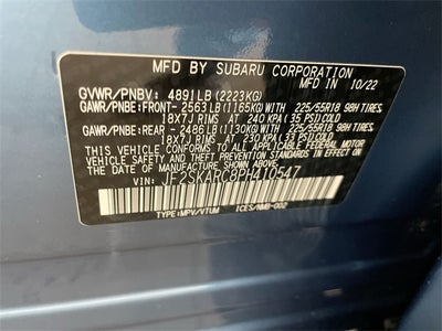 2023 Subaru Forester Touring