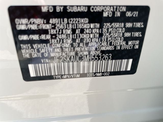 2021 Subaru Forester Limited