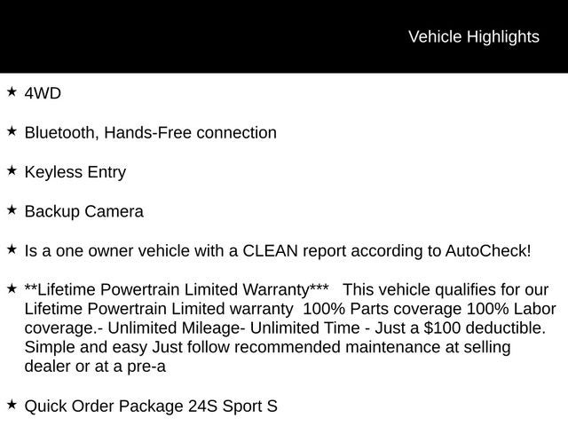 2024 Jeep Wrangler Sport S