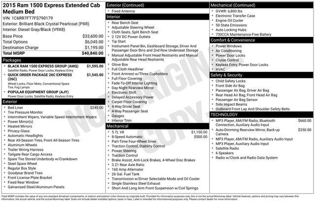 2015 RAM 1500 Express