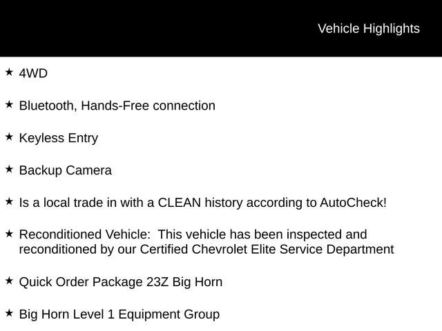 2020 RAM 1500 Big Horn/Lone Star