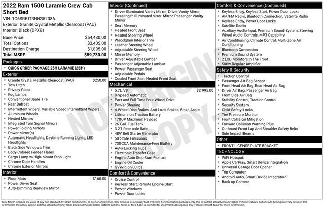 2022 RAM 1500 Laramie