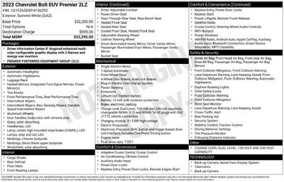 2023 Chevrolet Bolt EUV Premier