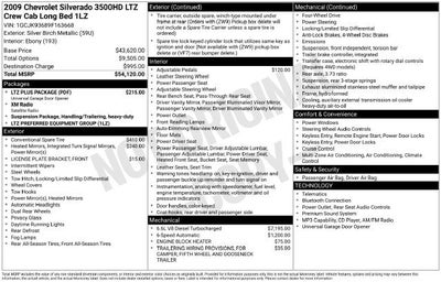 2009 Chevrolet Silverado 3500 HD DRW LTZ
