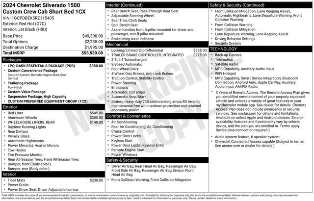 2024 Chevrolet Silverado 1500 Custom