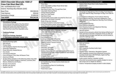 2023 Chevrolet Silverado 1500 LT