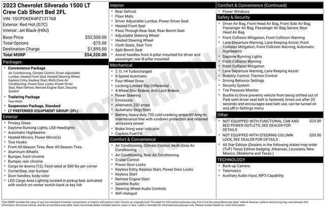 2023 Chevrolet Silverado 1500 LT